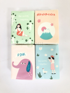 ポケットティッシュ3プライティッシュフェイシャル