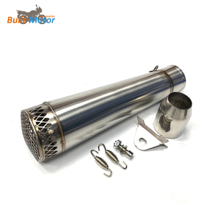 <span class=keywords><strong>SC</strong></span> Bộ giảm thanh giảm thanh dự án Moto Bộ giảm thanh xả xe máy thông dụng Bộ giảm thanh thoát khí bằng thép không gỉ - Product Image 2