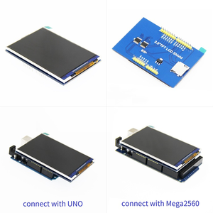 3.5英寸480*320薄膜晶体管液晶触摸屏8位并行接口sd卡插座，适用于Arduino UNO和Mega2560
