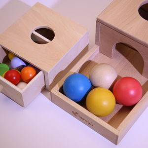 Love Play Kits Baby Development Very Wooden Montessori Educational <strong>Toy</strong> Object Permanence <strong>Box</strong> for Infant Kids <strong>Toy</strong> - Product Image 3