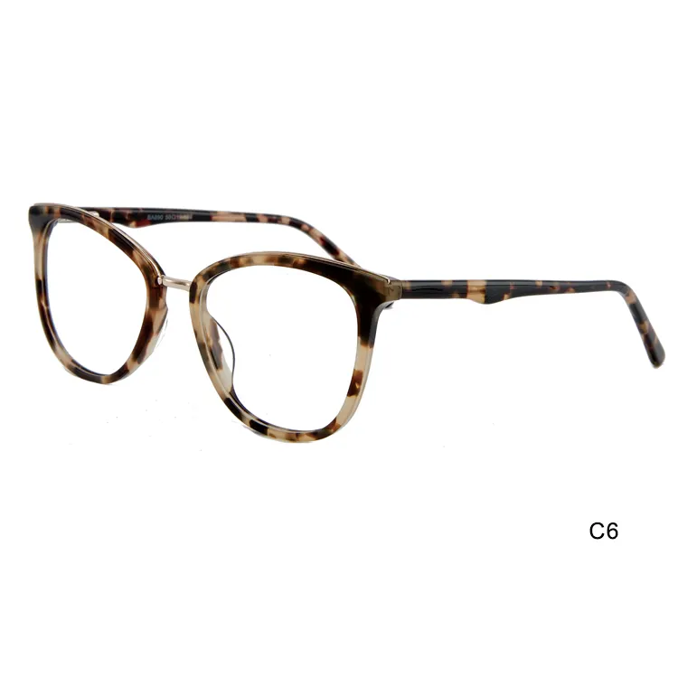 Nuova tendenza unisex occhiali in acetato ottico montature per occhiali