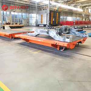 Carrello ferroviario della catena di montaggio del sistema mobile per carichi pesanti - Product Image 1