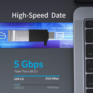 รายการผลิตภัณฑ์ใหม่การถ่ายโอนข้อมูล Usb3.1 10Gpbs อะแดปเตอร์ประเภท C ชาย-หญิง Type-C ไปยัง USB 3.0 OTG - Product Image 4