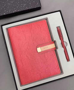2022 a5 Tagebuch benutzer definierte Leder Journal Notizbuch Geschenkset mit Stift in Box - Product Image 2