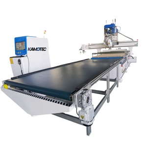 Furniture Production Line Cabinet Making Machine <strong>Cnc</strong> Wood <strong>Routers</strong> <strong>Auto</strong> <strong>Loading</strong> and <strong>Unloading</strong> Nesting <strong>CNC</strong>