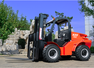 Mammut 3ton 3.5ton H35 off Road Forklift Use for Fast <strong>Loading</strong> and <strong>Unloading</strong> Terrain Forklift Advanced Hydraulic <strong>System</strong> - Product Image 2