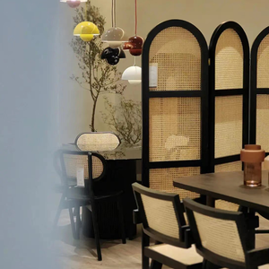 Sang Trọng Chất Lượng Mây Cuộn Vật Liệu Dệt Nguyên Liệu Tự Nhiên Dệt Mây Vải Mía Cuộn - Product Image 6