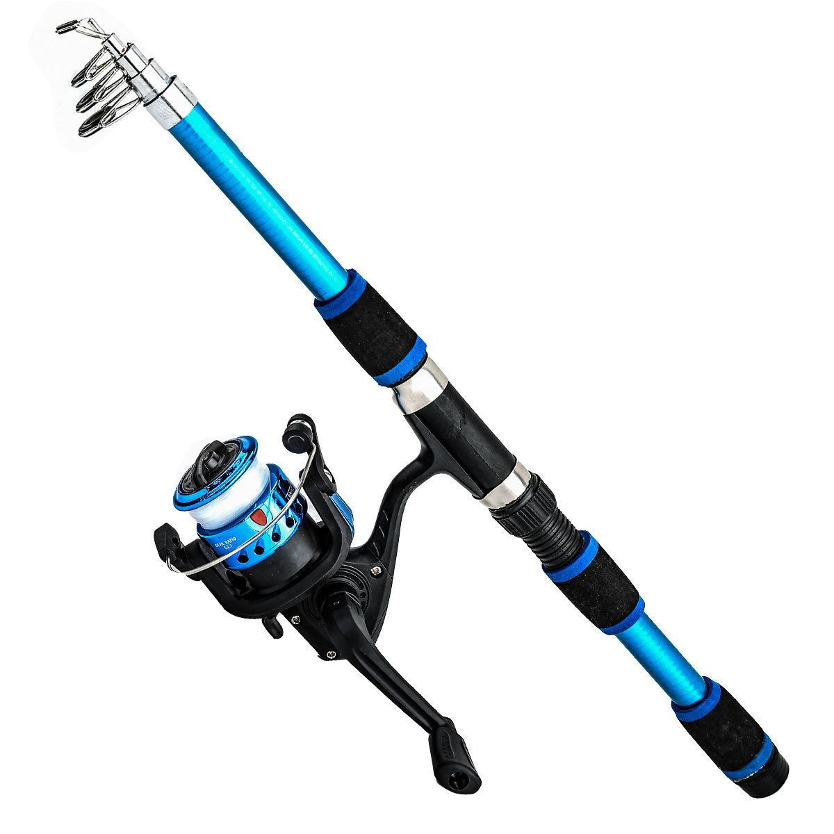 Canne à pêche Blue Sea 1,8 m + moulinet Blue 200