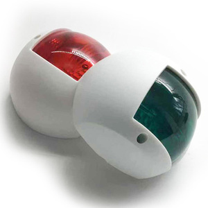 <strong>Red</strong> Green <strong>LED</strong> Marine Navigation Light <strong>12V</strong> 24V Boat Bow Light Marine Boat Signal Light for Pontoon Power Boat and Skiff - Product Image 1