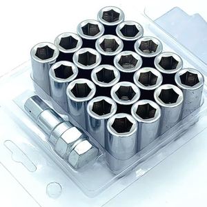 น็อตปรับแต่งเจ็ดมุมและหกมุมด้านในยางสกรูกันขโมยศูนย์กลางล้อขายส่ง - Product Image 4