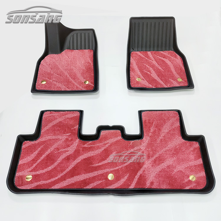 Pour le modèle Y 2025 tapis de voiture à double couche
