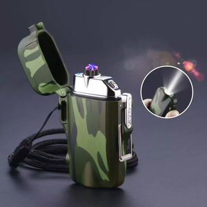 2022 in Stock Hot Waterproof Lighter USB Rechargeable Lighter Flashlight <strong>Arc</strong> Lighter Torch