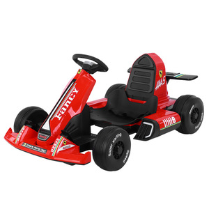 Bluetooth USB portu ile yaş 3 + için kolay kullanım 550 motor çift mekanizmalı elektrikli go kart - Product Image 1