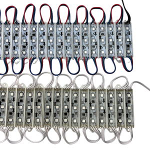 20 шт./строка DC12V WS2811 smart LED RGB Полноцветный пиксельный модуль, IP68, 0,72 Вт; С xConnect/13,5 мм косичкой - Product Image 3