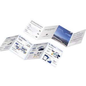 Özel yapılmış manuel katlanır Atlas kitap baskı tasarımı kağıt ürün el ilanı broşürü resim albümü Premium özel baskı seçenekleri - Product Image 6