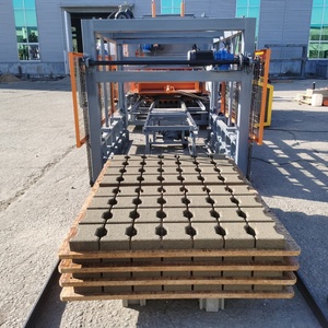 Maquinaria automática de material de construcción, máquina de fabricación de ladrillos de bloques de hormigón, línea de producción de ladrillos de cemento de enclavamiento hidráulico - Product Image 5