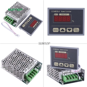 12-80V 303030A ototototor peed ontroller ITH igital spisplay ananel, ubutton ariwitch ariable tetepless peed ontrol Regulador - Product Image 5