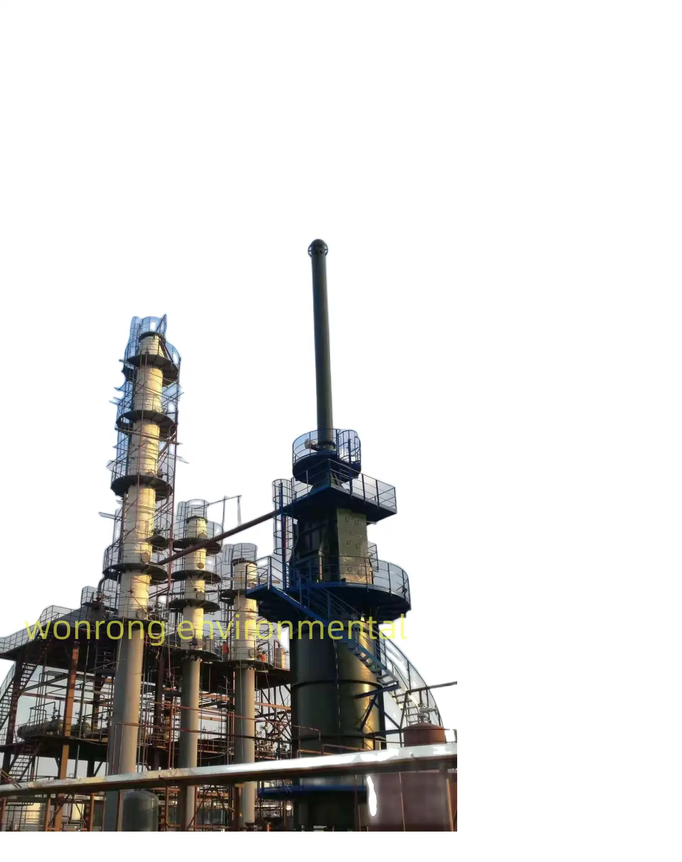 Distillation de raffinage diesel de pétrole brut à essence