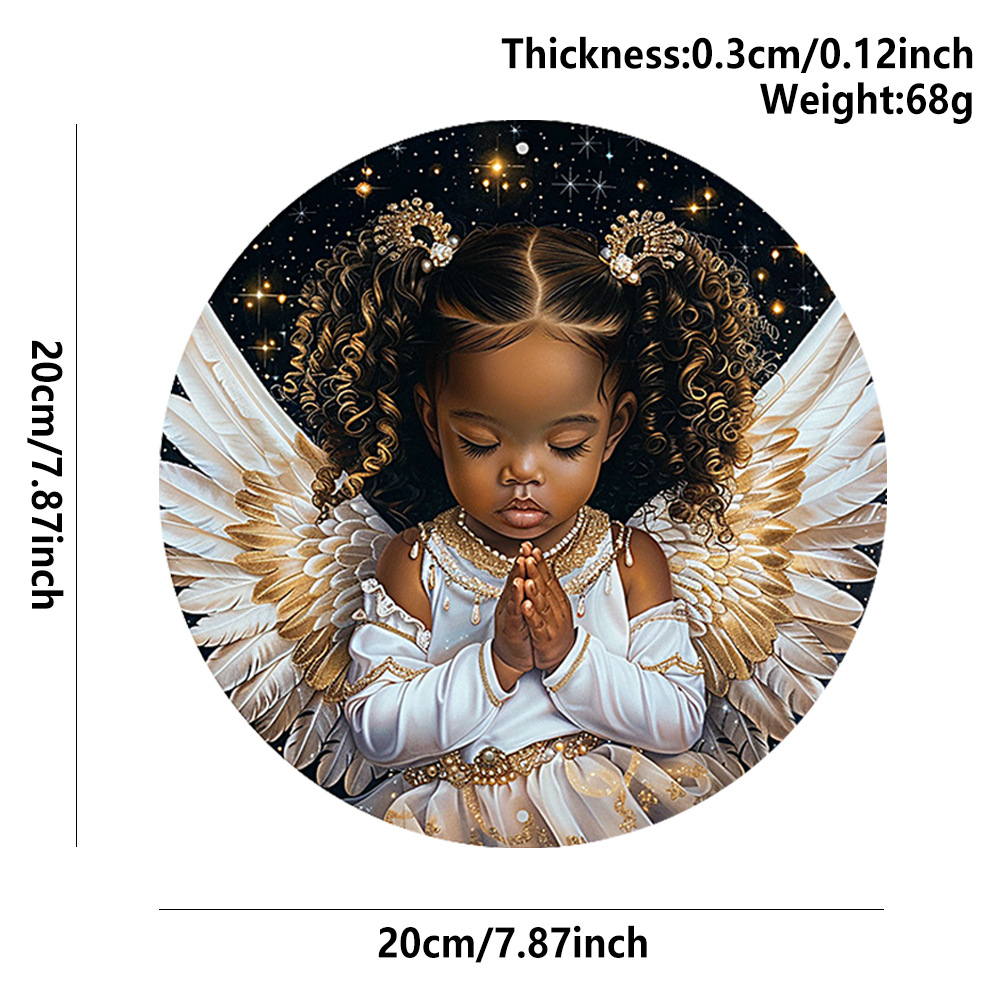 Bébé ange noir