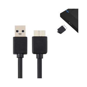 3.0 USB/3.0 a/m ตัวผู้ไปยัง Micro b/bm ตัวผู้สายฮาร์ดไดรฟ์ภายนอก0.3M/0.5M/1M PVC แบบตัวผู้สำหรับใช้คอมพิวเตอร์ - Product Image 2