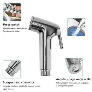 High Quality able ABS Women Washer Wall-Mounted with Charming Design and Long Lifespan Functional <strong>Use</strong> Handheld <strong>bidet</strong> sprayer - Product Image 4