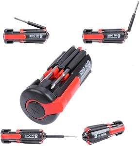 Multi-function Screwdriver <strong>8</strong> <strong>in</strong> <strong>1</strong> Turn Screw Kit Tool Set With 6 LEDs Flashlight - Product Image 3