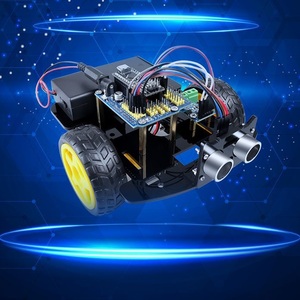 MINI Ultraschall Hindernis vermeidung Roboter Auto DIY Programmier bares Smart Car Robot Kit Bildung Starter Kit