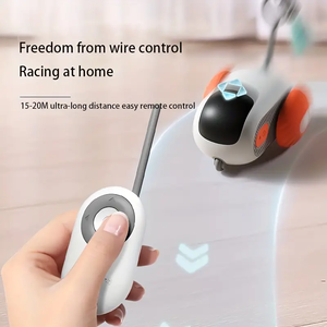 2024 Wholesale Interactive Smart Remote Control Cat Toy Soothing Little <strong>Mouse</strong> <strong>Running</strong> Sports Silicone Self-moving Toy - Product Image 2