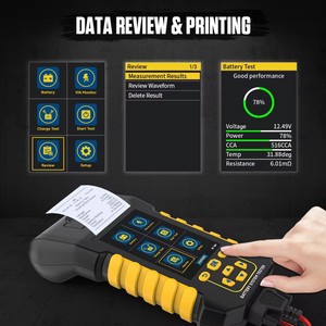Autool BT880 araba yaşlanma yük kapasitesi testi ve lansmanı için pil kaçak test cihazı makine ekipmanları araba atölyeleri için - Product Image 4