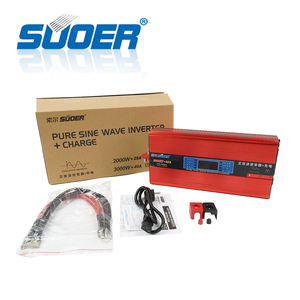 Suoer工厂3000W 24v DC 220v AC纯正弦波逆变器单输出逆变器，带发光二极管显示 - Product Image 5