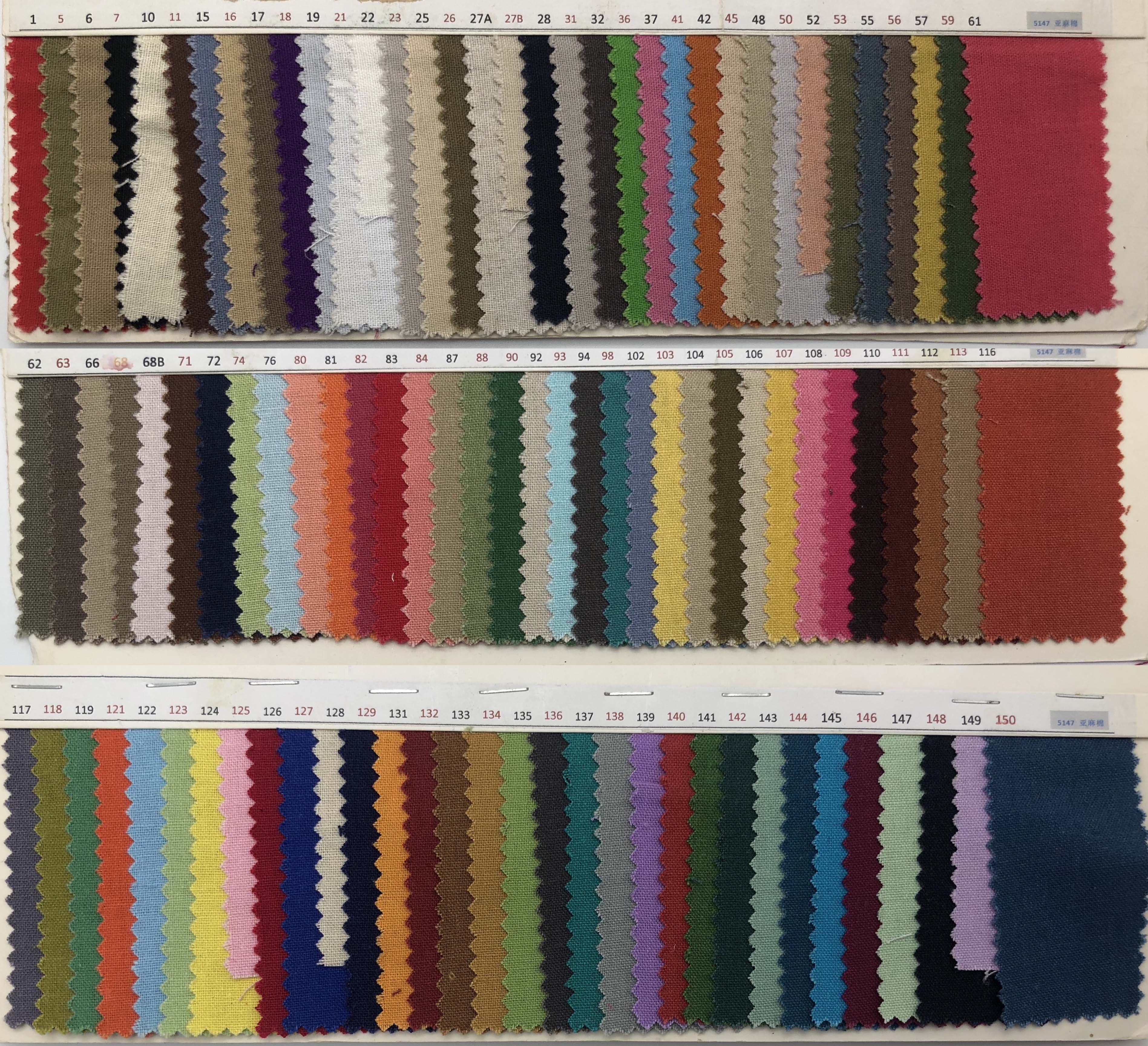 tarjeta de color