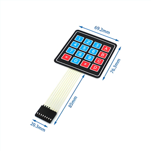 Teclado de membrana Pantalla Película impresa Interruptor PC Botón Panel de película Panel de control Fabricante Ventas directas - Product Image 5