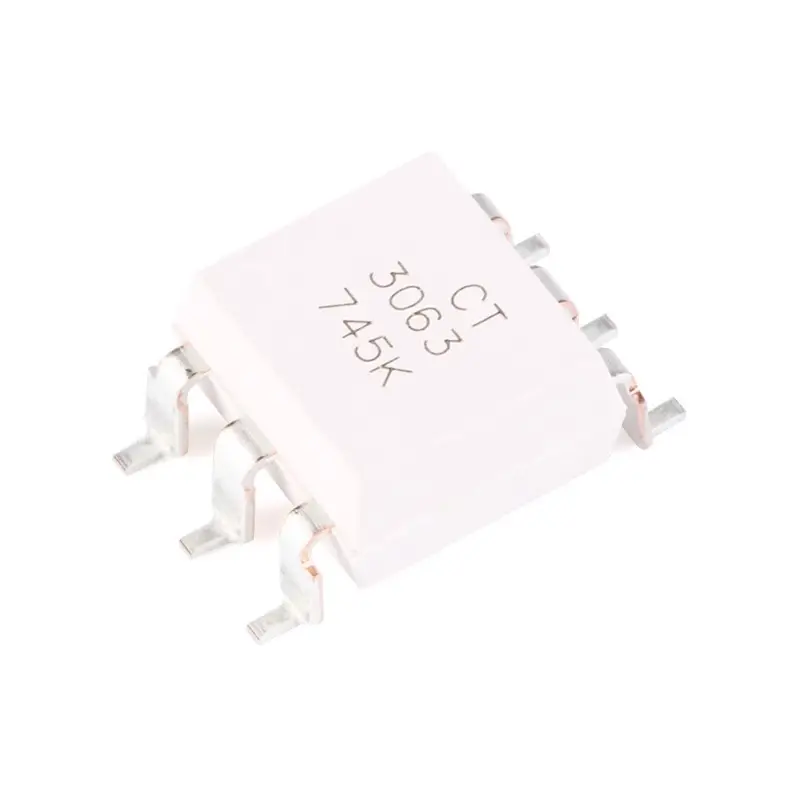 FLYCHIP Nouveau et Original IC CHIPS Patch coupleur CT3063(S)(T1) Compatibilité SMD-6 MOC3063 Coupleur puce Composants électroniques