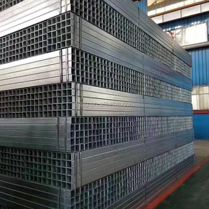 <strong>2x2</strong> Galvanized Hollow Section 14 Gauge Tubing Tubular Iron Square Steel Pipes <strong>Tube</strong> for Shelter Structure