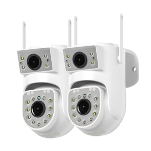 กล้อง CCTV เลนส์คู่รุ่นใหม่ล่าสุด Tuya กล้องมองกลางคืน4K 8M พิกเซลกลางแจ้ง5G 2.4G เชื่อมต่อ WiFi IP ความเร็วสูงตัวเลือกการจัดเก็บข้อมูลแบบคลาวด์ - Product Image 3