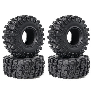 Eparthub <strong>1.9</strong> Inch Scale Rock Crawler <strong>Tires</strong> for 1/10 RC Cars - Universal Fit for SCX10, T _*-RX4 - W185 - Product Image 4