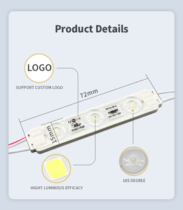 7215 esterno LED Driver Display SMD modulo di luce 12V bianco rosso per RGB LED segno lettere acrilico pannello per affissioni LED scatola luminosa - Product Image 3