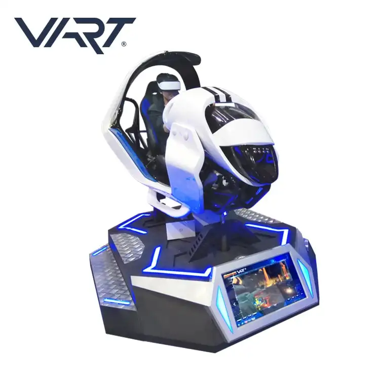 9D VR Xe VART Longcheng omni vr Simulator 9D Chuyển Động Đua Xe Simulator Với 3 DOF Thực Tế Trò Chơi
