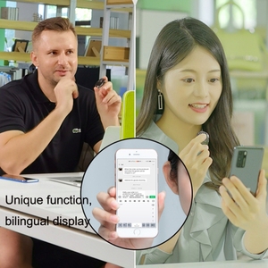 109 i tipi di lingua di trasferimento di testo vocale intelligente traduzione in alluminio tutte le APP traducono il supporto di Chat traduttore di registrazione - Product Image 5