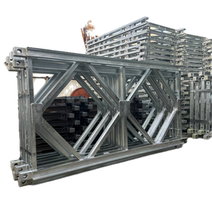 Puente Bailey de doble armadura de acero de alta calidad, estructura peatonal prefabricada de construcción rápida - Product Image 3