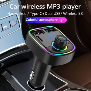 ที่ชาร์จไฟในรถยนต์แบบไร้สายซีรีส์ C ชาร์จเร็วแบบคู่ USB + C ที่ชาร์จโทรศัพท์สะดวก - Product Image 3