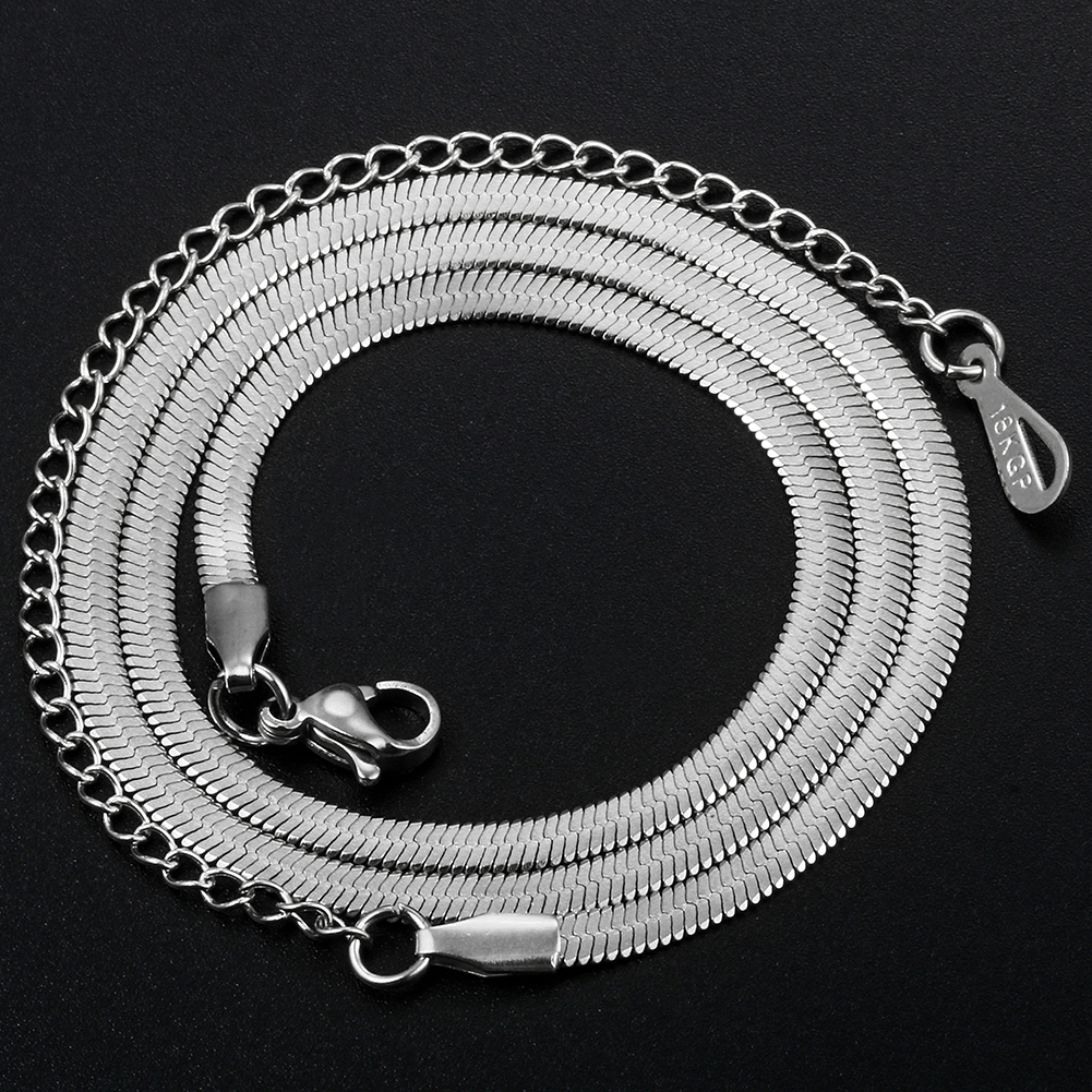 Catena di serpente 3mm-argento