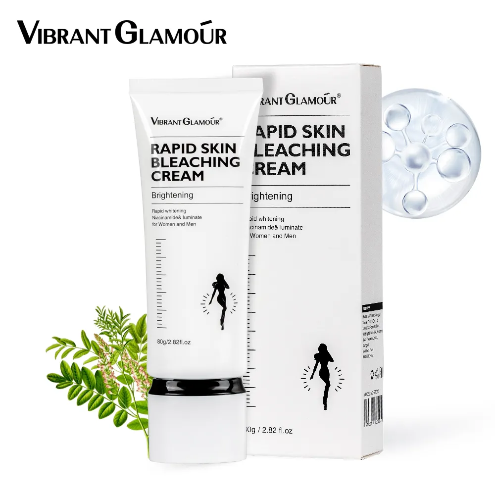 VIBRANT GLAMOUR Feuchtigkeit spendende Niacinamid-Aufhellung lotion Schnelle Haut bleiche für Körper-und Gesichts aufhellung creme