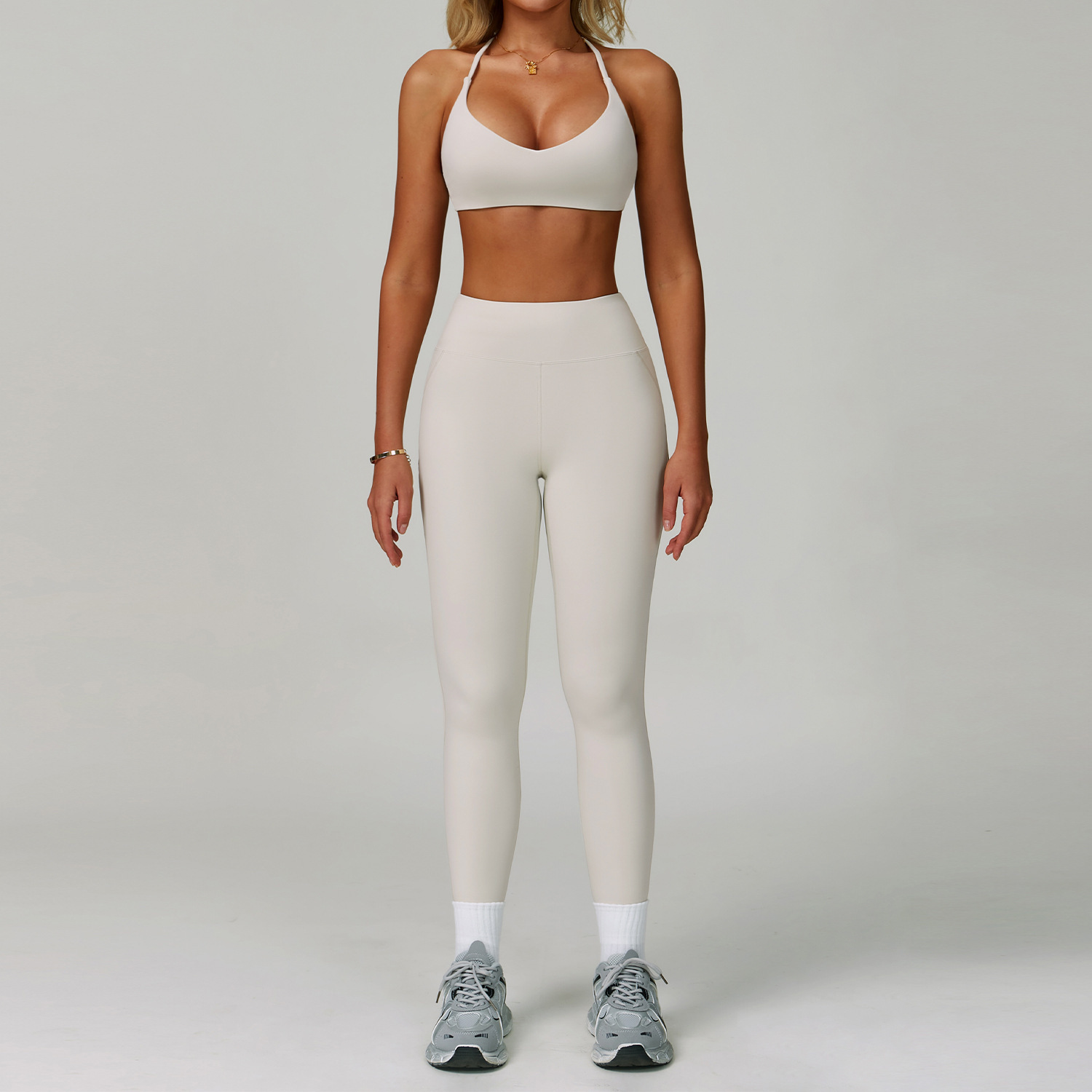 3091-2 Bra, 3091 Pants - Light Apricot