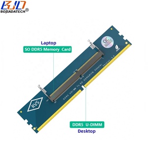 Desktop DDR5 U-DIMM UDIMM zu Laptop SO DDR5 Speicher RAM Slot Adapter Schutz karte Auf Lager