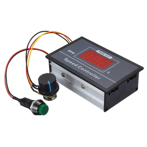 30A Display digitale a LED 0 ~ 100% regolabile DC 6V 12V 24V 48V regolatore di velocità del motore PWM DC6-60V con interruttore di arresto di avvio - Product Image 2