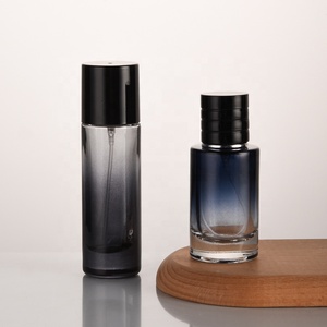 Ru Sao chai nước hoa thủy tinh 20ml 30ml Gradient màu vòng Nước hoa atomiser chai bơm lại - Product Image 6