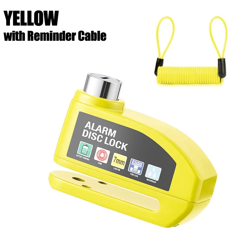 Jaune avec câble de rappel