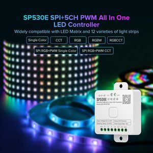 ESann SP530E все в одном Wifi Alexa Google Home 5CH PWM SPI Pixels WS2811 WS2812B SK6812 FCOB светодиодный контроллер света - Product Image 2