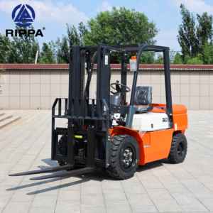 Venta caliente 3 Ton Hidráulico Manejo automático Vehículo Taller Carga y descarga de carga Carretilla elevadora diesel - Product Image 6